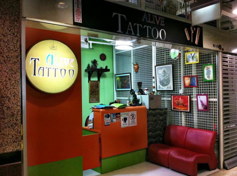 Tattoo Shop Contact Singapore | Alive Tattoo Studio Singapore